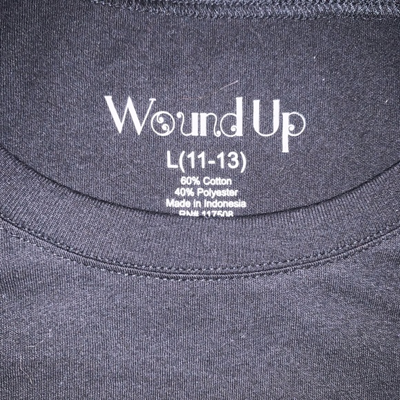 Wound up black tee shirt - Picture 2 of 2